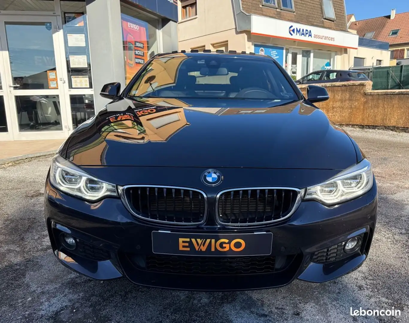 BMW 420 serie gran-coupe 2.0 420 d 184 ch m sport xdrive Noir - 2