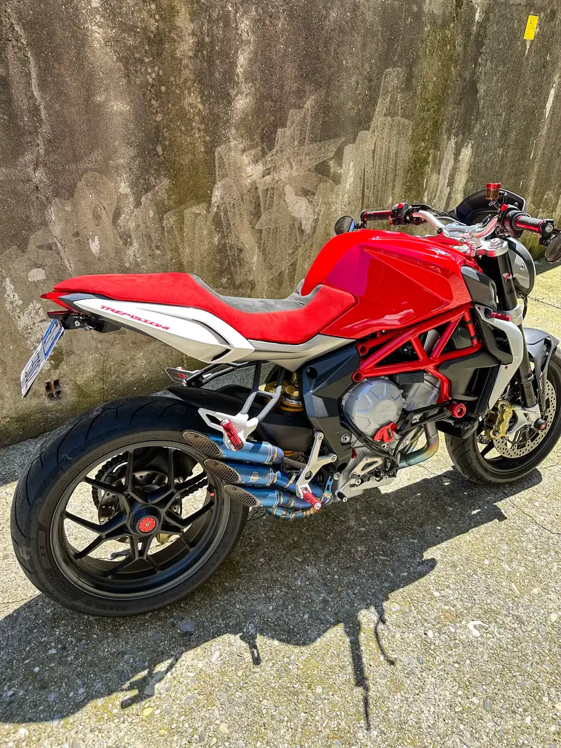 MV Agusta Brutale 800 Full Titanium Exhaust Rouge - 1