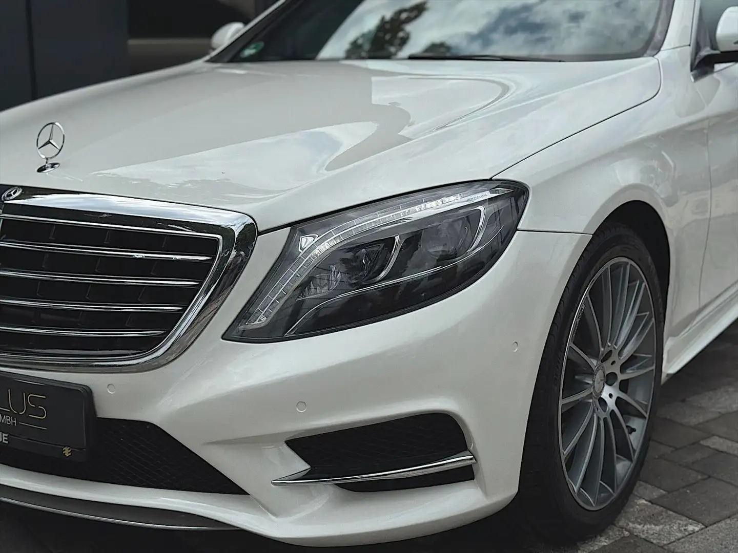 Mercedes-Benz S 350 d L BlueTec 4Matic Lang AMG-Line *Pano*ACC* Weiß - 2