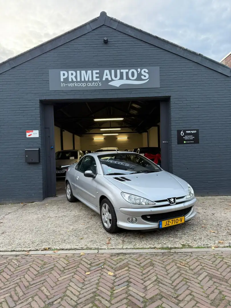 Peugeot 206 CC 1.6-16V Cabrio 2004 Gris - 2