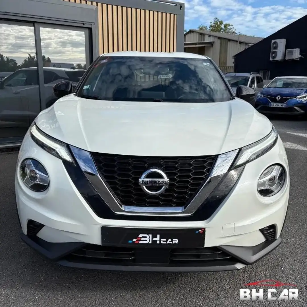 Nissan Juke 1.0 DIGT 117 N-CONNECTA 2WD / 1ERE MAIN Blanc - 2