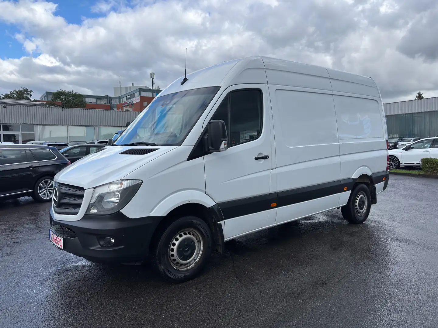 Mercedes-Benz Sprinter 316 CDI,Kaste,L2H2,AHK 3,5T,Standheizung,Navi,Klim Blanc - 1