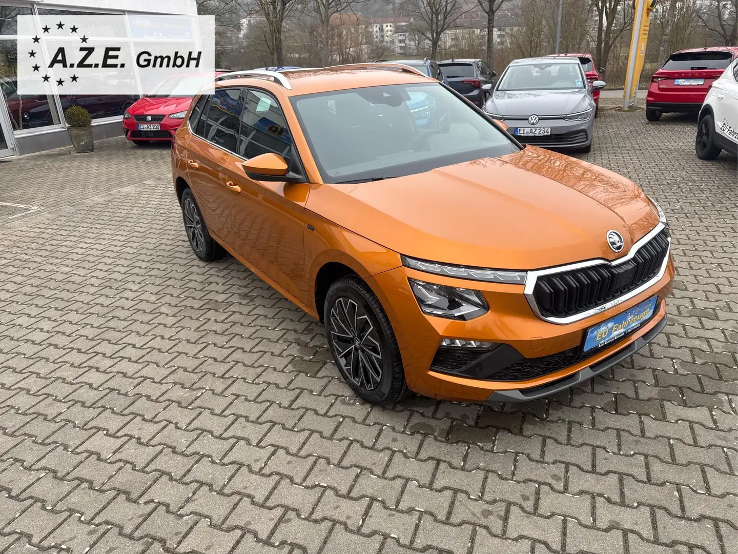 Skoda Kamiq Drive 1.5 TSI DSG *NAVI*AHK*MATRIX*ACC*KAMERA* ... Orange - 2