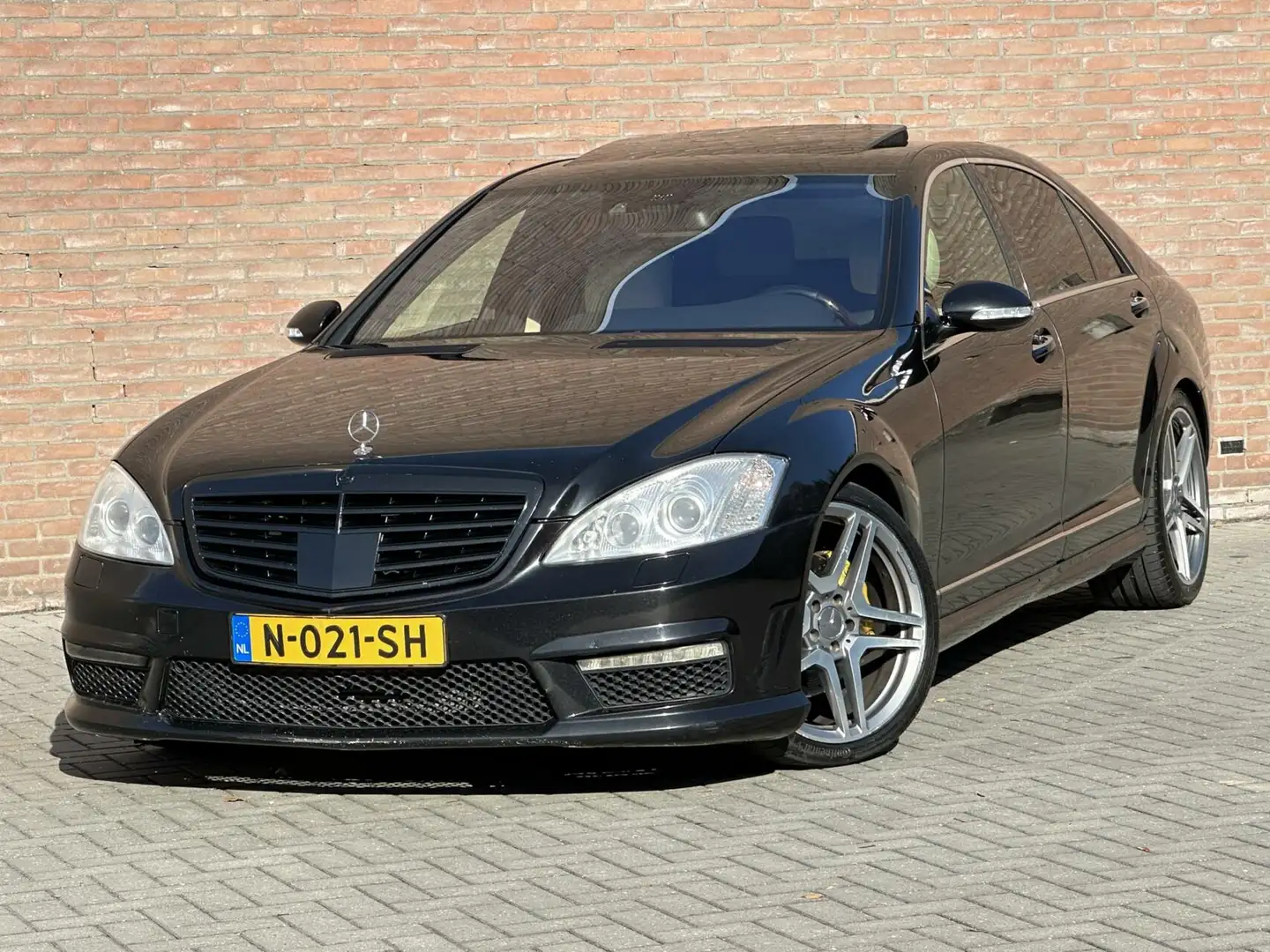 Mercedes-Benz S 320 CDI Lang AMG - Schuifdak - Adaptive Cruise - Young Negro - 1