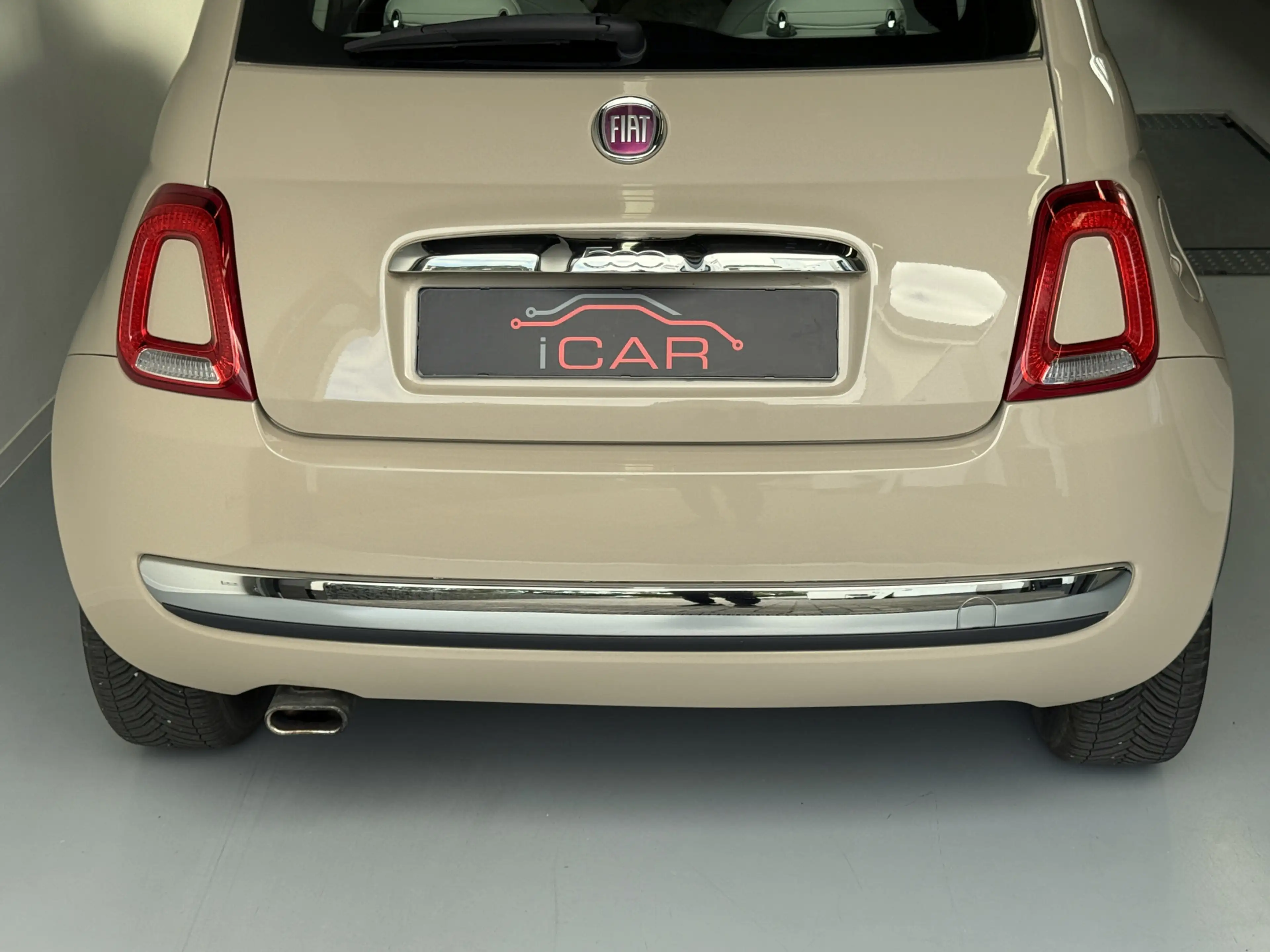 Fiat 500 0.9 TwinAir Cappuccino-Skydome Electrisch panorama — photo 12