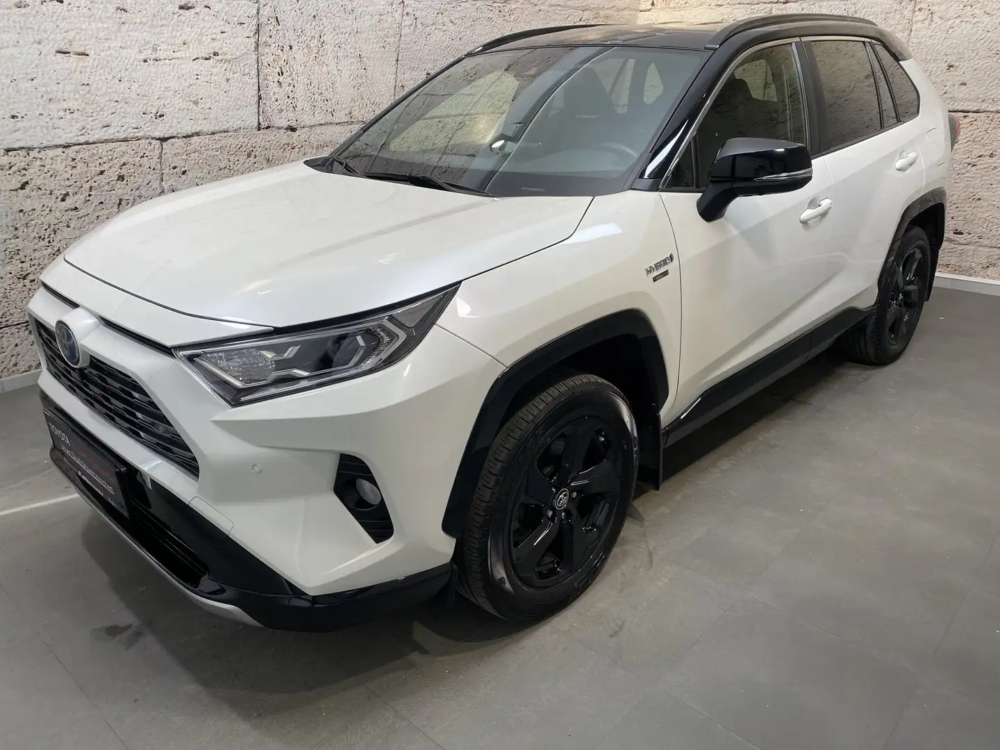 Toyota RAV 4 RAV4 2,5 Hybrid 4x4 Style + Navi + JBL Weiß - 1