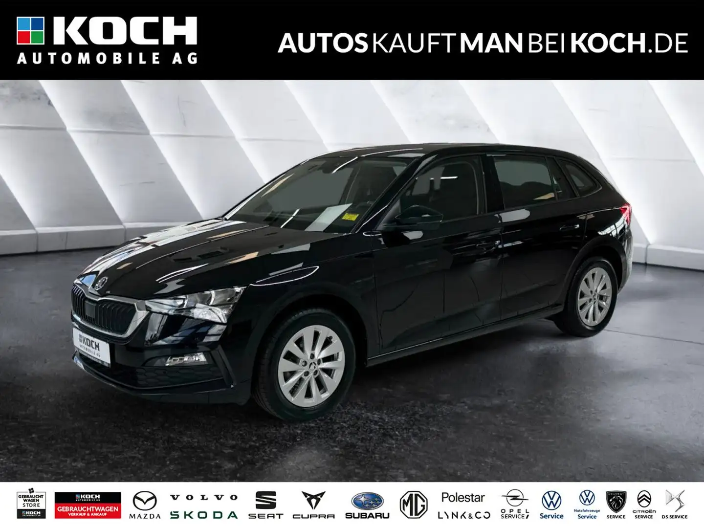 Skoda Scala 1.5 TSI FRESH LED SITZHEIZUNG KAM APP TEMP Noir - 1
