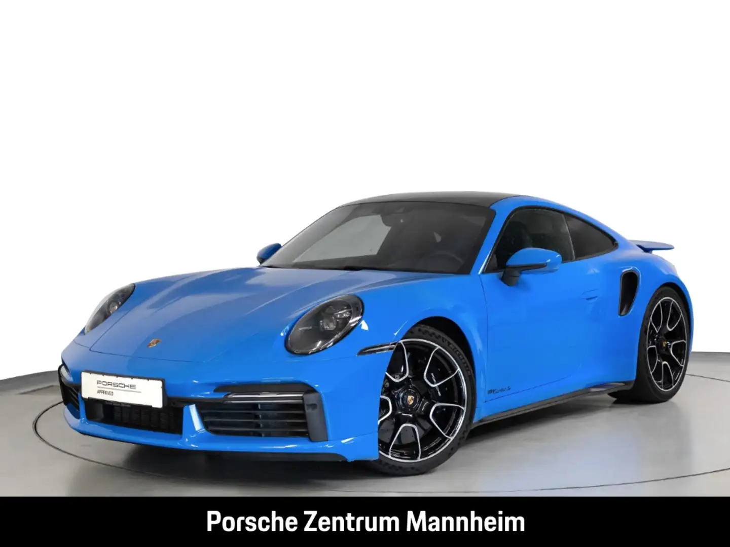 Porsche 992 911 Turbo S Leichtbau Carbon Lift Matrix Blau - 1