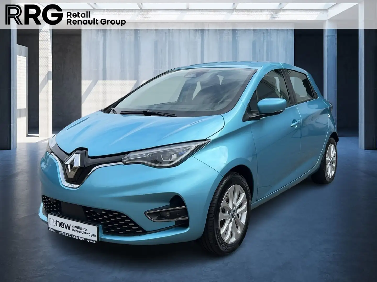 Renault ZOE R110 Z.E. 50 EXPERIENCE CCS Blauw - 1