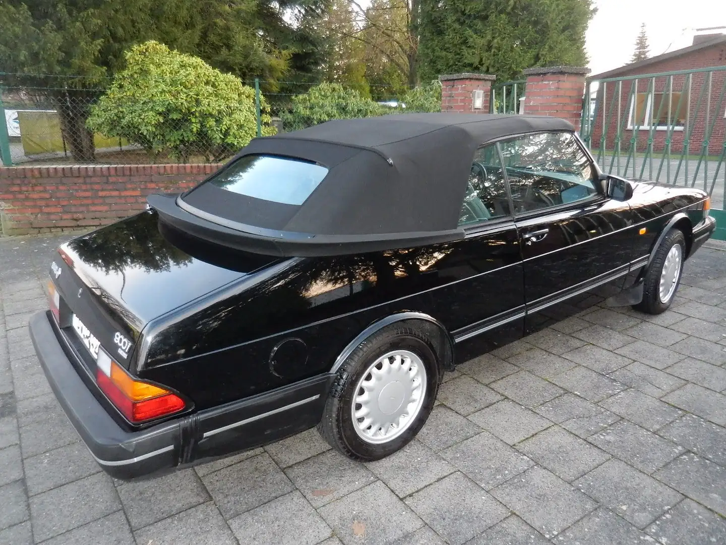 Saab 900 16V Cabrio Classic Klima 165.000 KM Zustand 2- Schwarz - 2