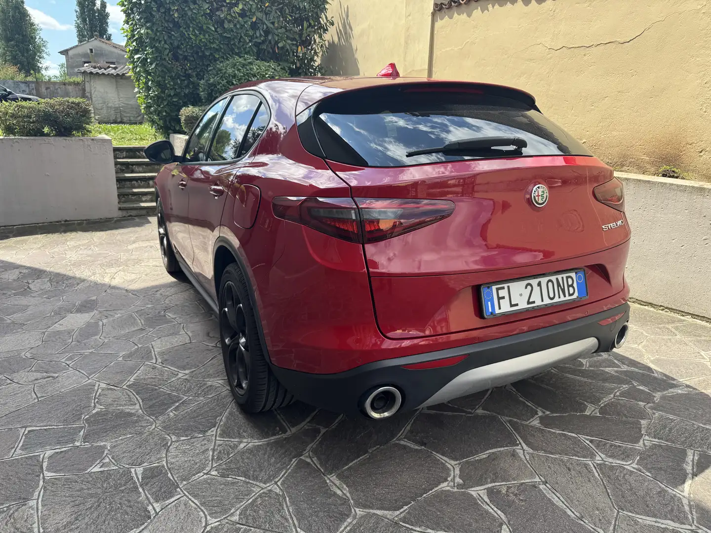Alfa Romeo Stelvio 2.2 t Super Q4 210cv auto Rood - 1