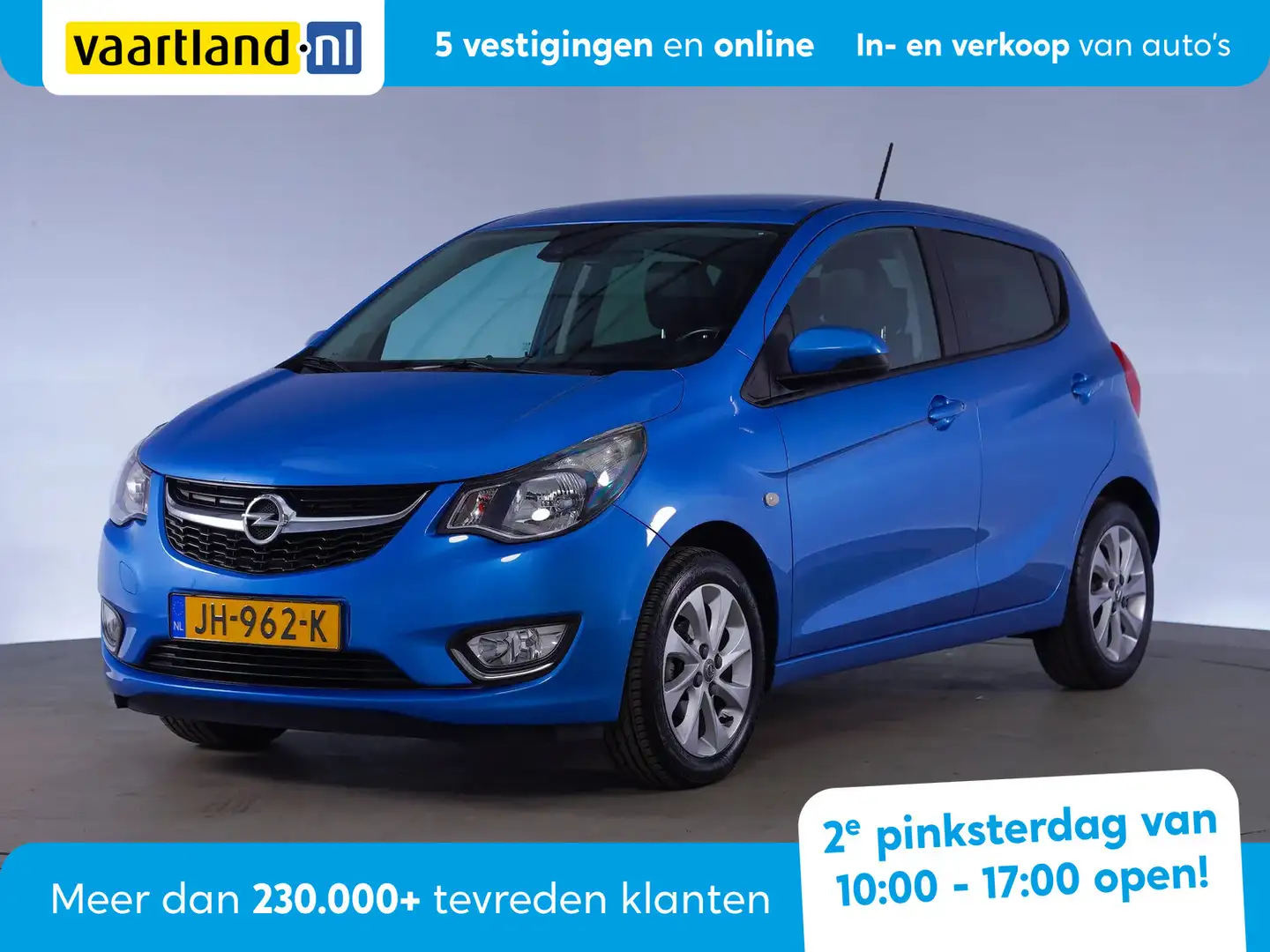 Opel Karl 1.0 ecoFLEX Cosmo [ Half leer Airco Parkeersensors Azul - 1