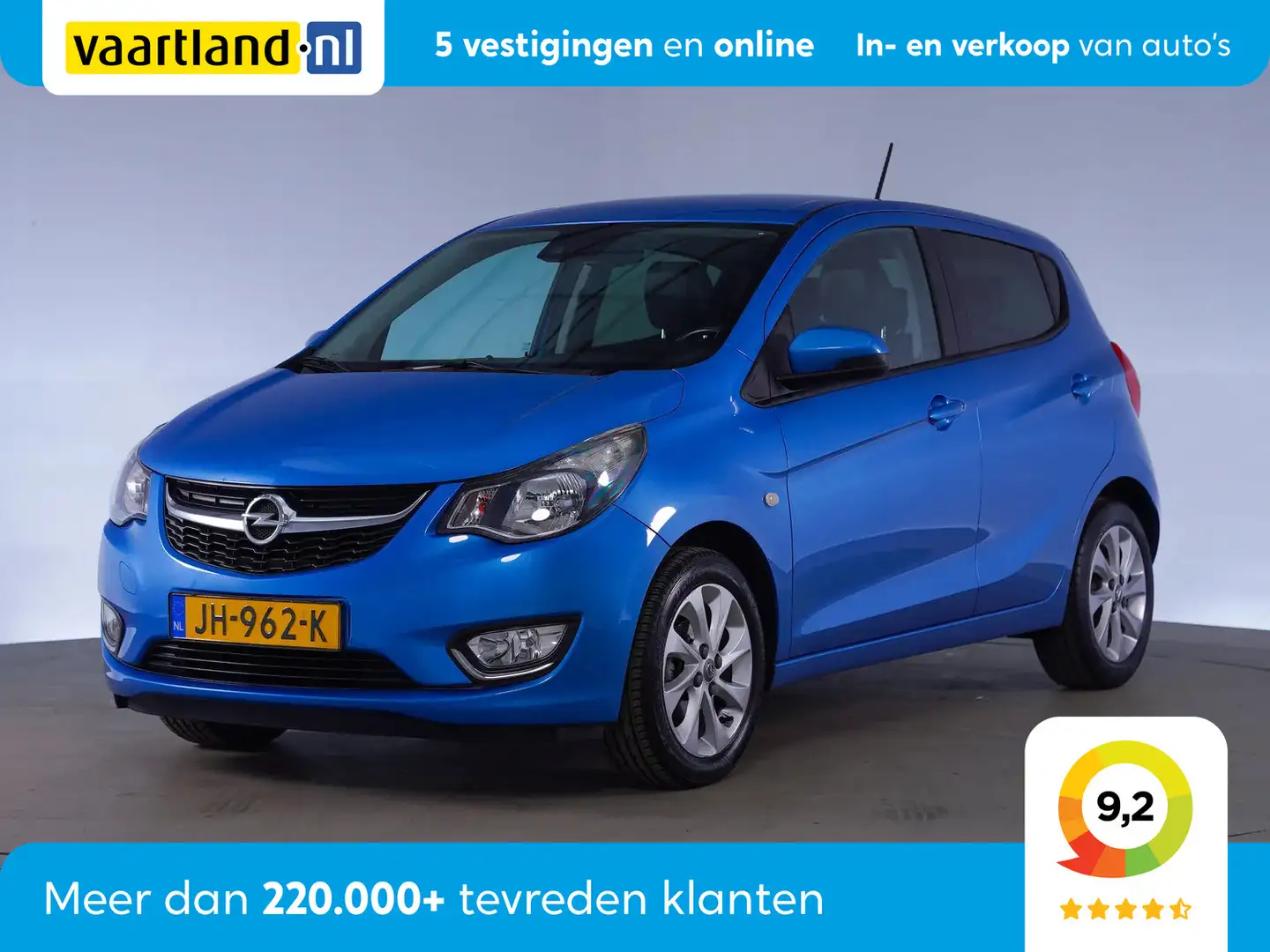 Opel Karl 1.0 ecoFLEX Cosmo [ Half leer Airco Parkeersensors Bleu - 1