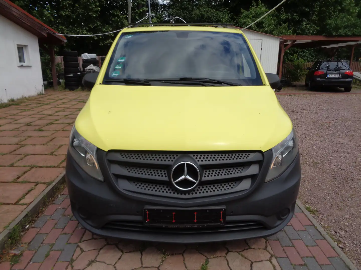 Mercedes-Benz Vito 109/110/111/114 CDI Lang -NAVI -TEMPOMAT -PDC Żółty - 2