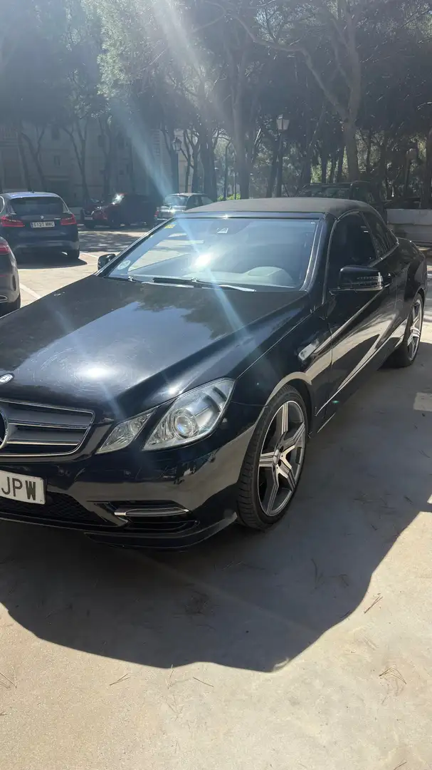 Mercedes-Benz E 350 E Cabrio 350 Negro - 1
