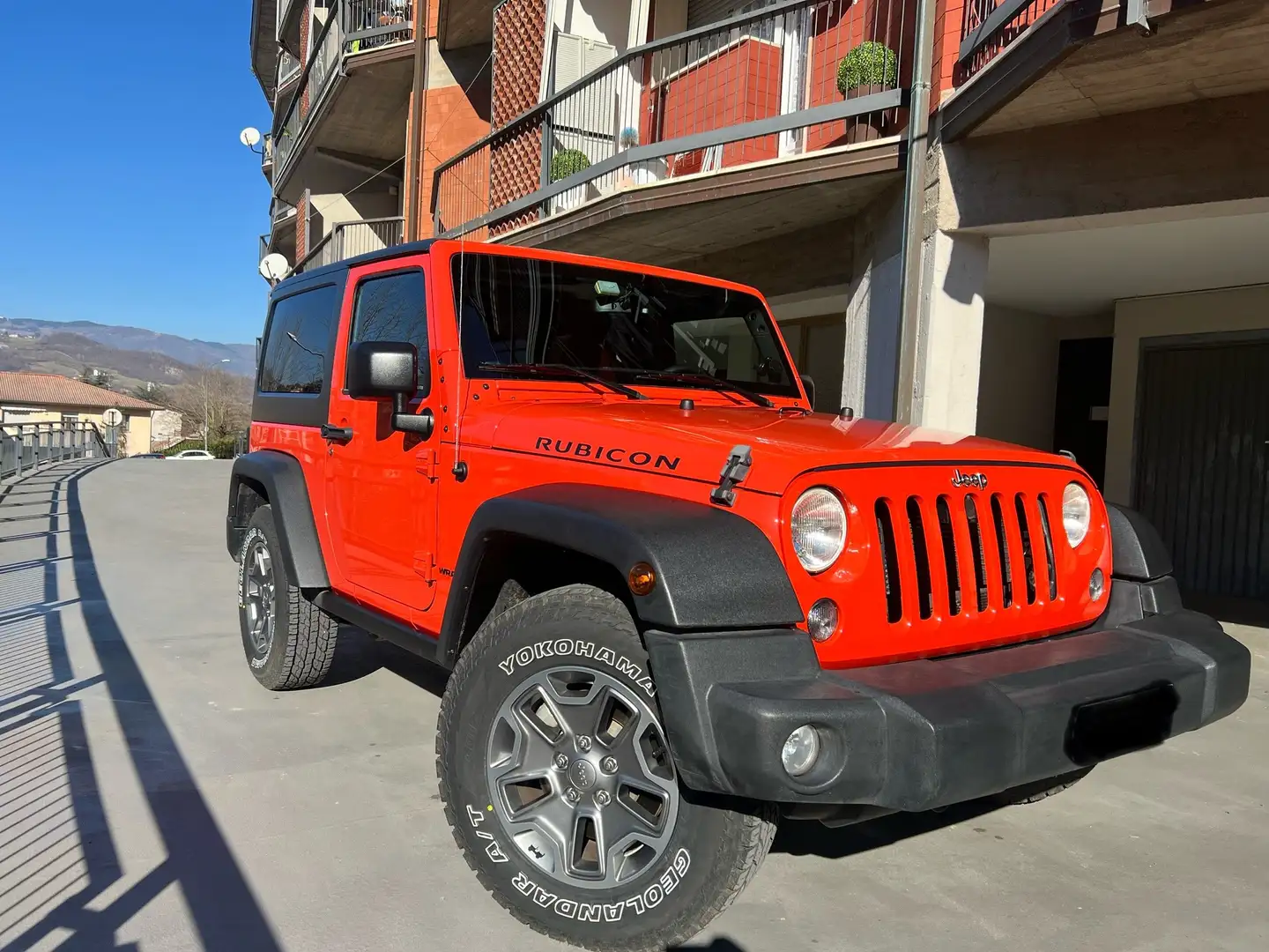 Jeep Wrangler JK RUBICON Arancione - 1