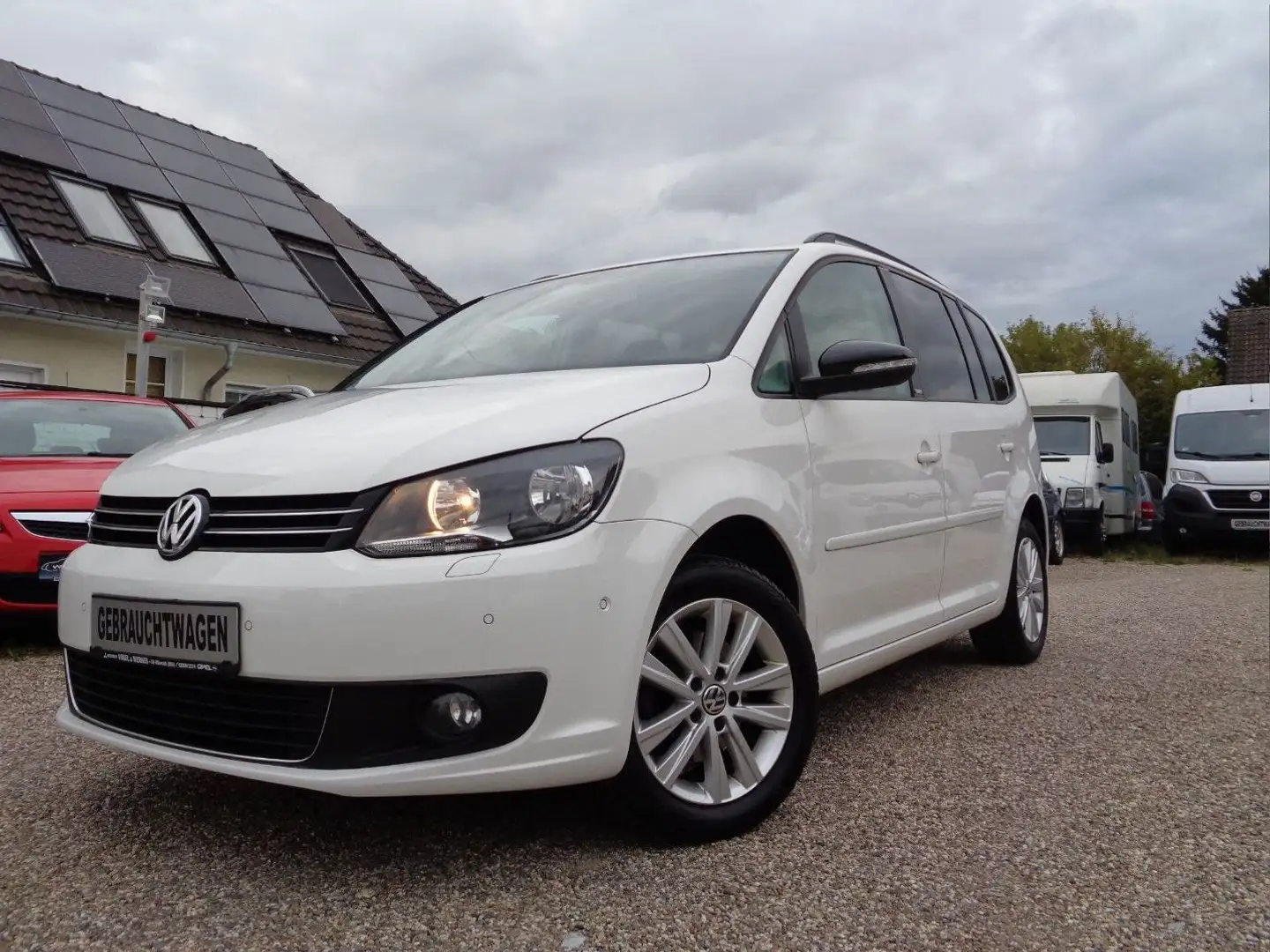 Volkswagen Touran Style BMT Weiß - 1