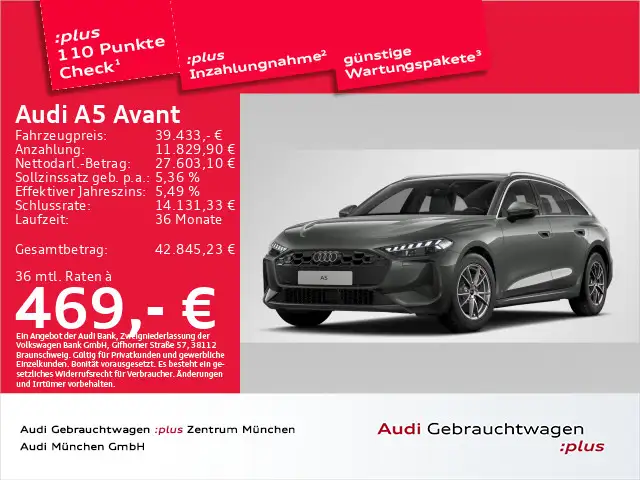 Audi A5 TDI qu. S tronic LED+/ACC/Navi+/Memory/