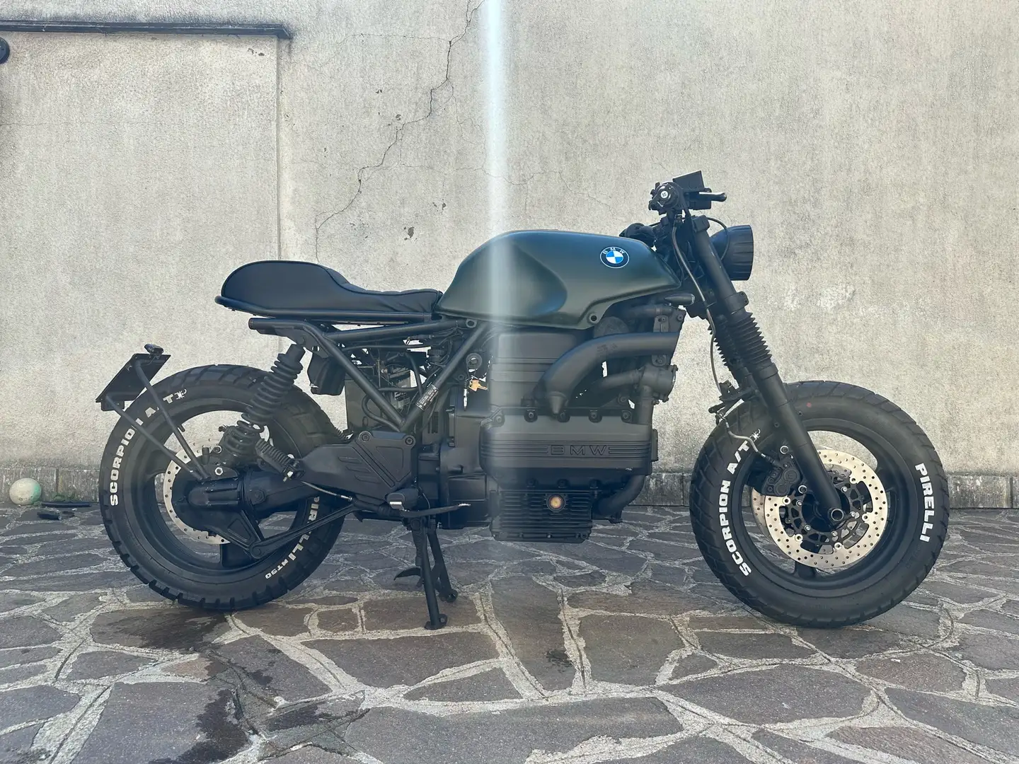 BMW K 1100 RS Cafe Racer Verde - 1