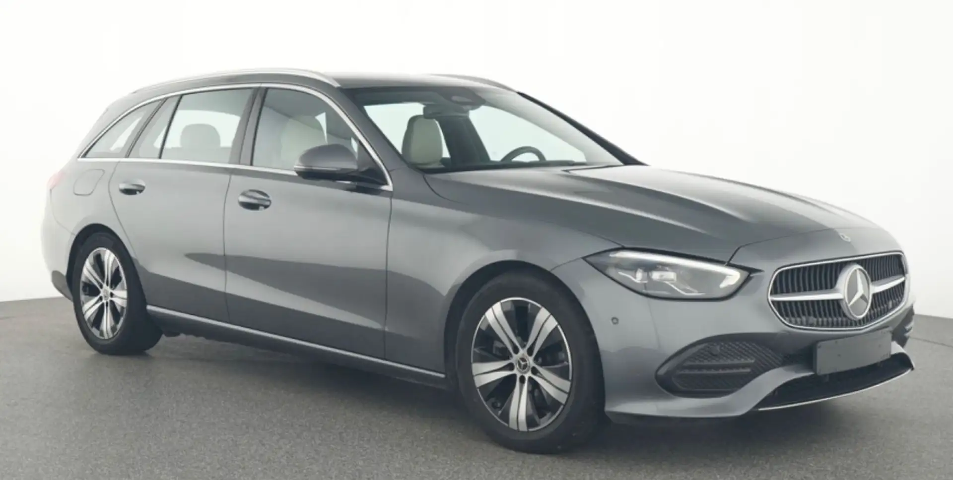 Mercedes-Benz C 220 T d LEDER NAVI KAMERA LED WIEDE AMBI AHK Grau - 2