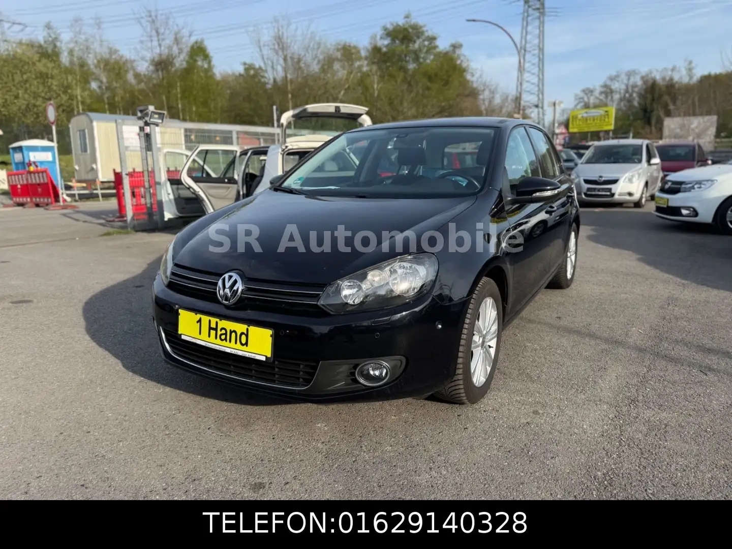 Volkswagen Golf VI Highline*1HAND*SHZ*2XPDC*KLIMA*122 PS* Schwarz - 1