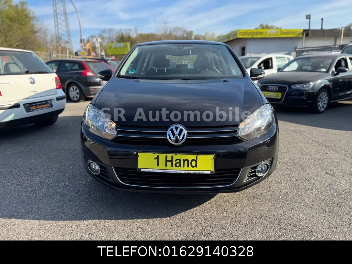 Volkswagen Golf VI Highline*1HAND*SHZ*2XPDC*KLIMA*122 PS* Schwarz - 2
