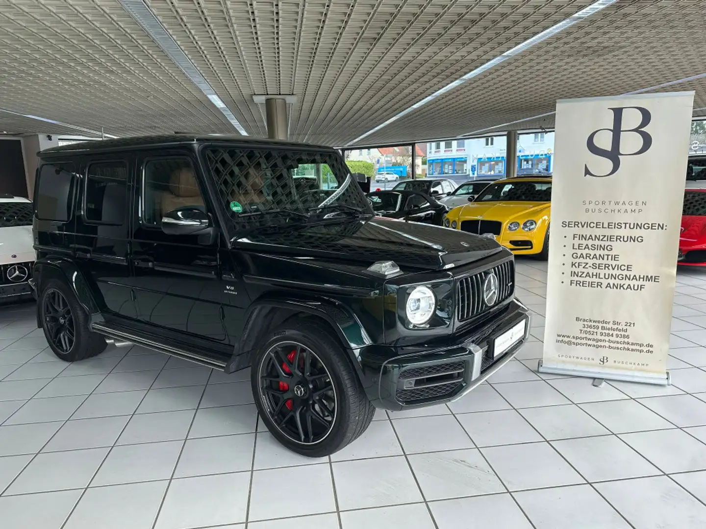 Mercedes-Benz G 63 AMG 22 JUNGE-ST-GARANTIE-11.26 DRIVERS-P. Grün - 1
