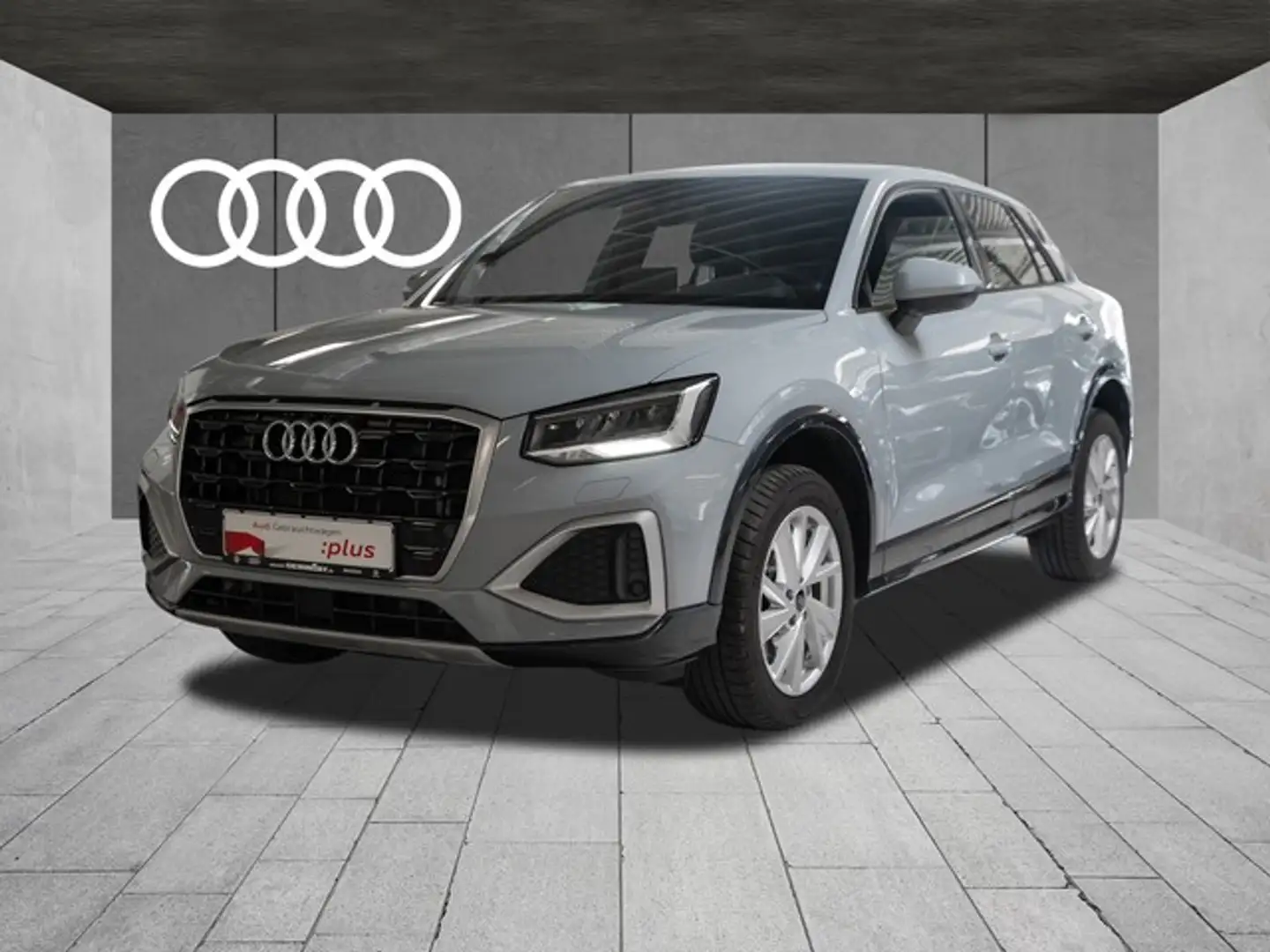 Audi Q2 35 TDI Advanced S line AHK ACC Navi+ Sportsitze... Grau - 2