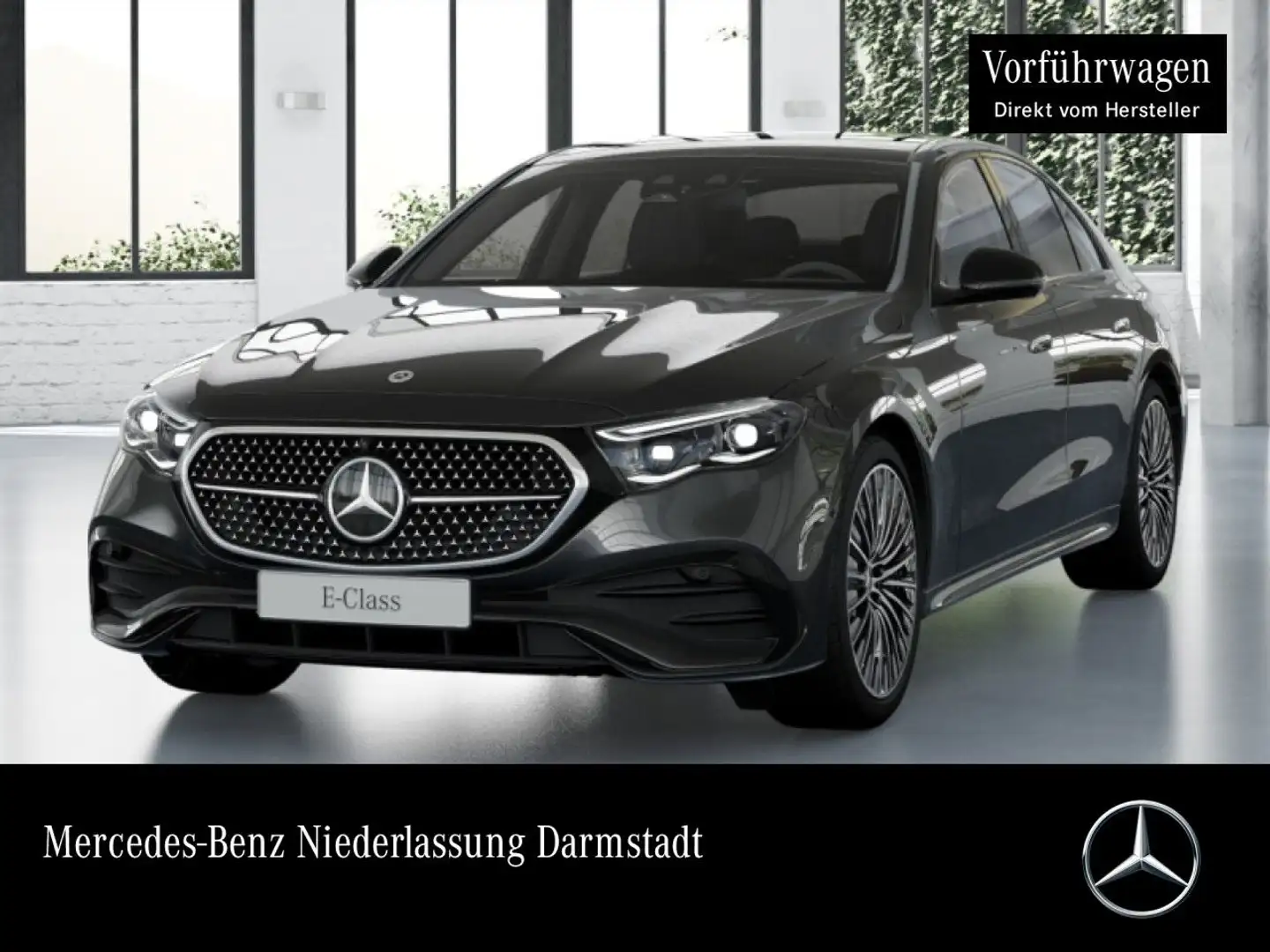 Mercedes-Benz E 300 de AMG Fahrass 360° Pano Burmester Distr. 9G Grau - 1
