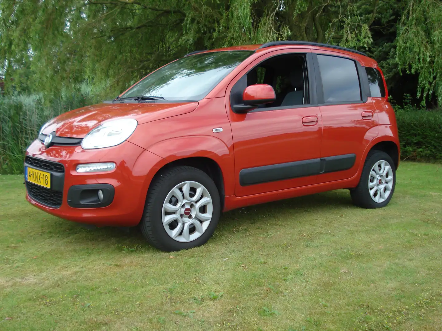 Fiat Panda 0.9 TwinAir CNG Ed.C Rood - 1