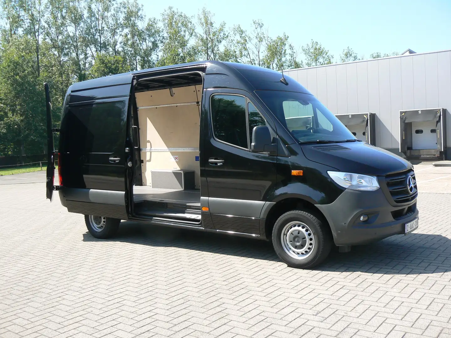 Mercedes-Benz Sprinter 315CDI  L2/H2-30700+BTW- CAM 360°-3924-AIRCO- Schwarz - 2