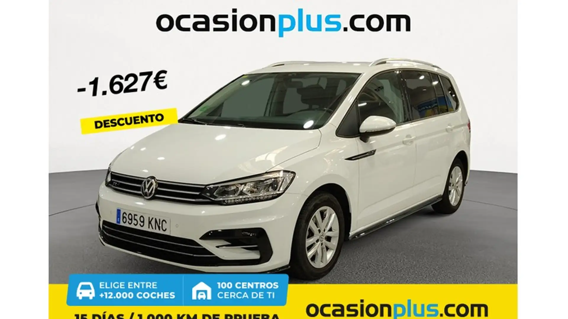 Volkswagen Touran 1.6TDI CR BMT Advance 85kW Blanco - 1