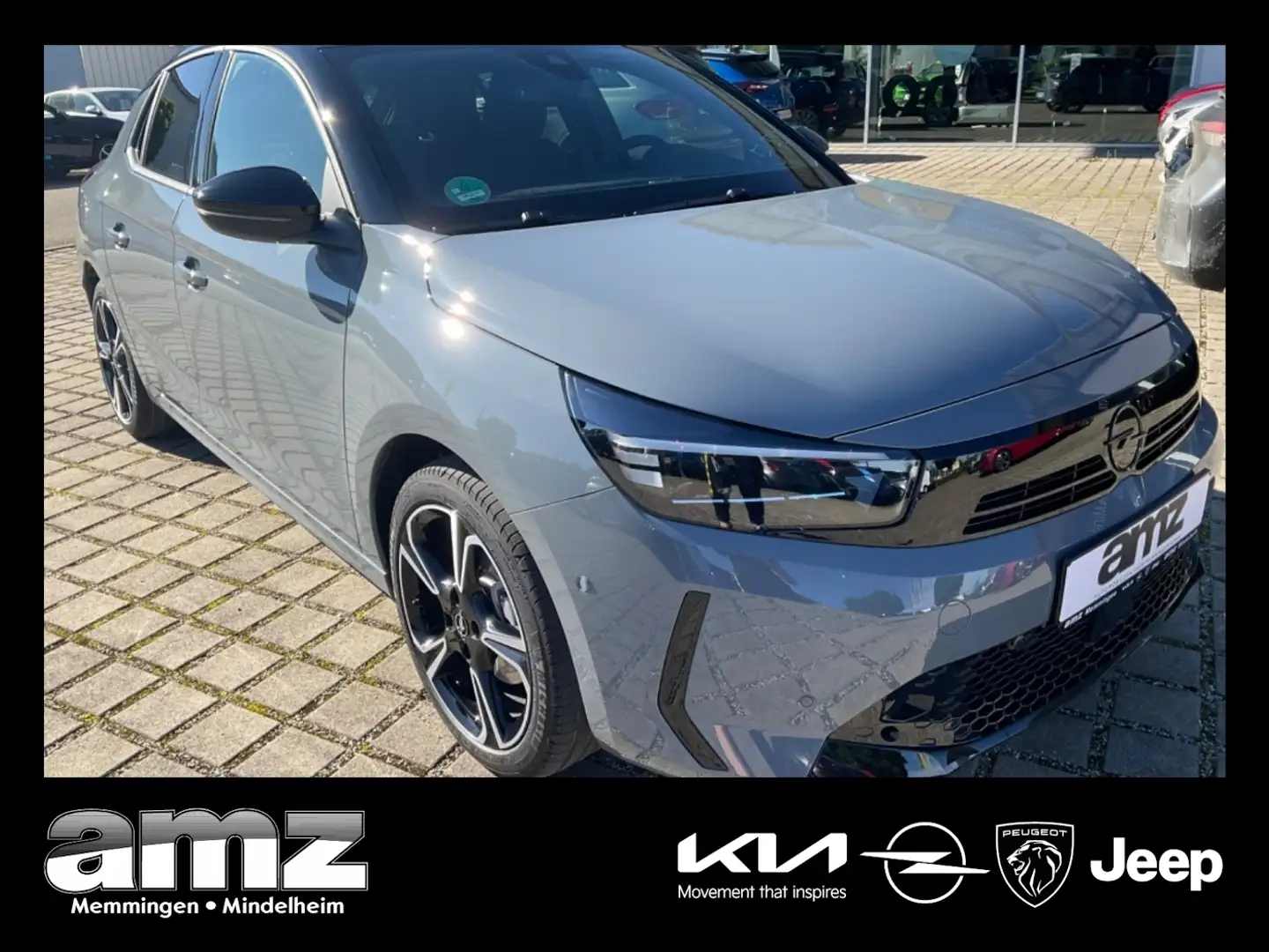 Opel Corsa 1.2 Turbo GS AUTOMATIK *INVENTUR-ABVERKAUF* Grijs - 1