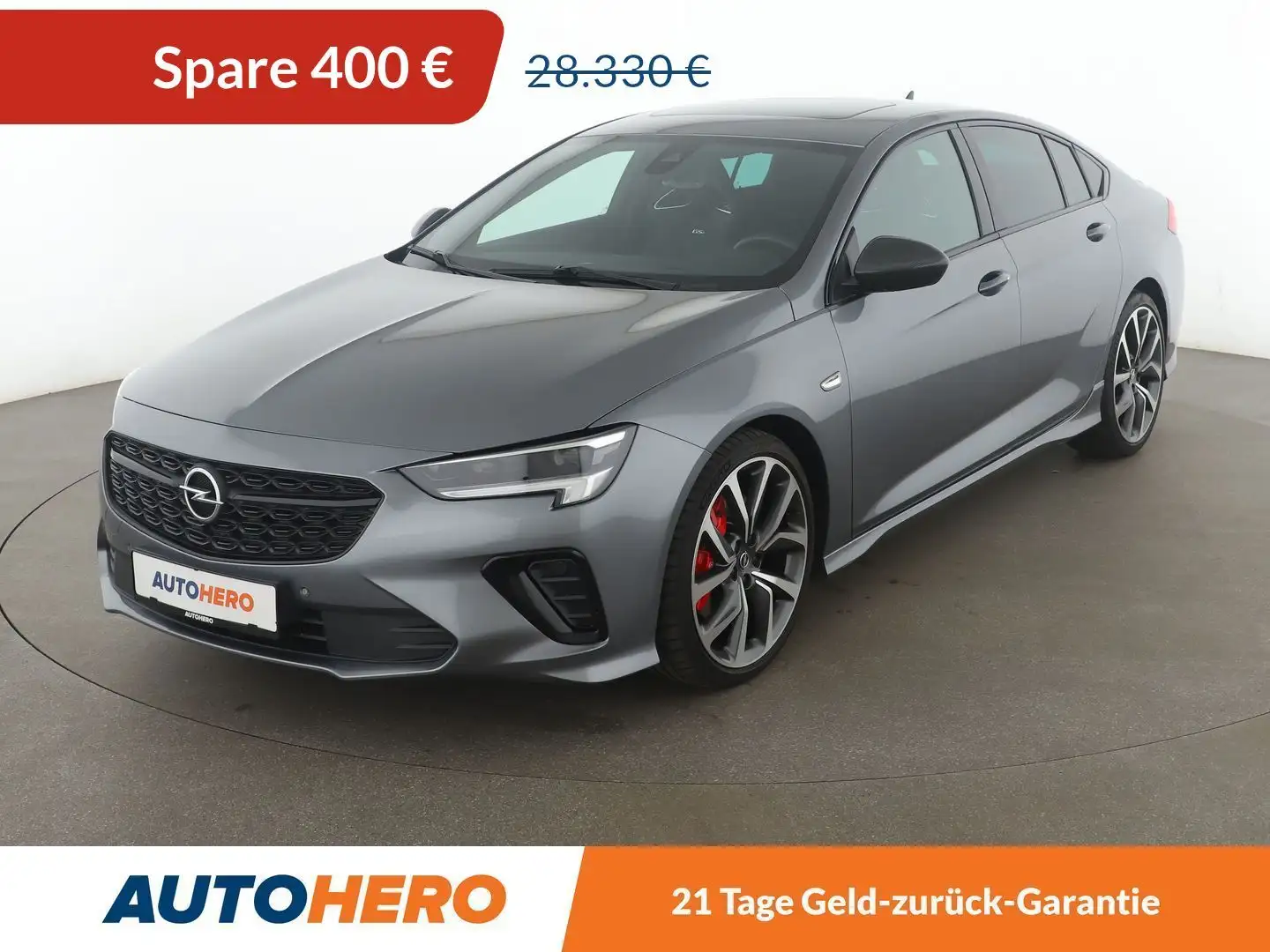 Opel Insignia 2.0 Turbo GSi 4x4 Aut.*LED*NAVI*TEMPO*CAM*PDC*SHZ* Grau - 1