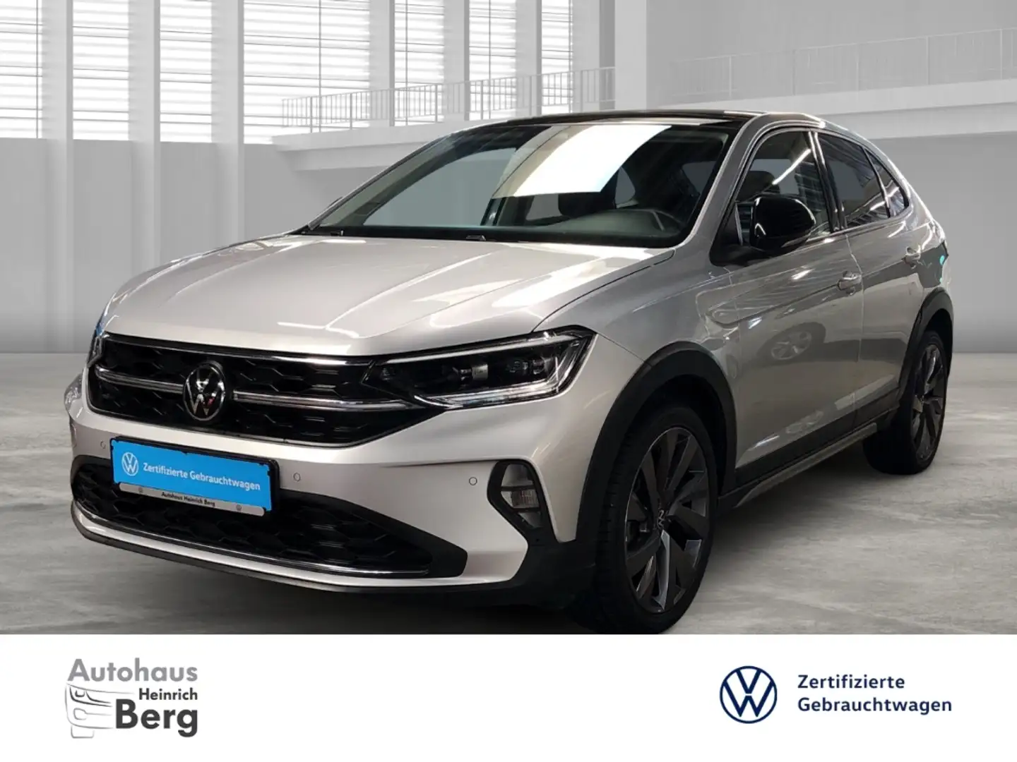 Volkswagen Taigo Style 1.0 TSI DSG El. Panodach Navi Digitales Cock Argent - 1