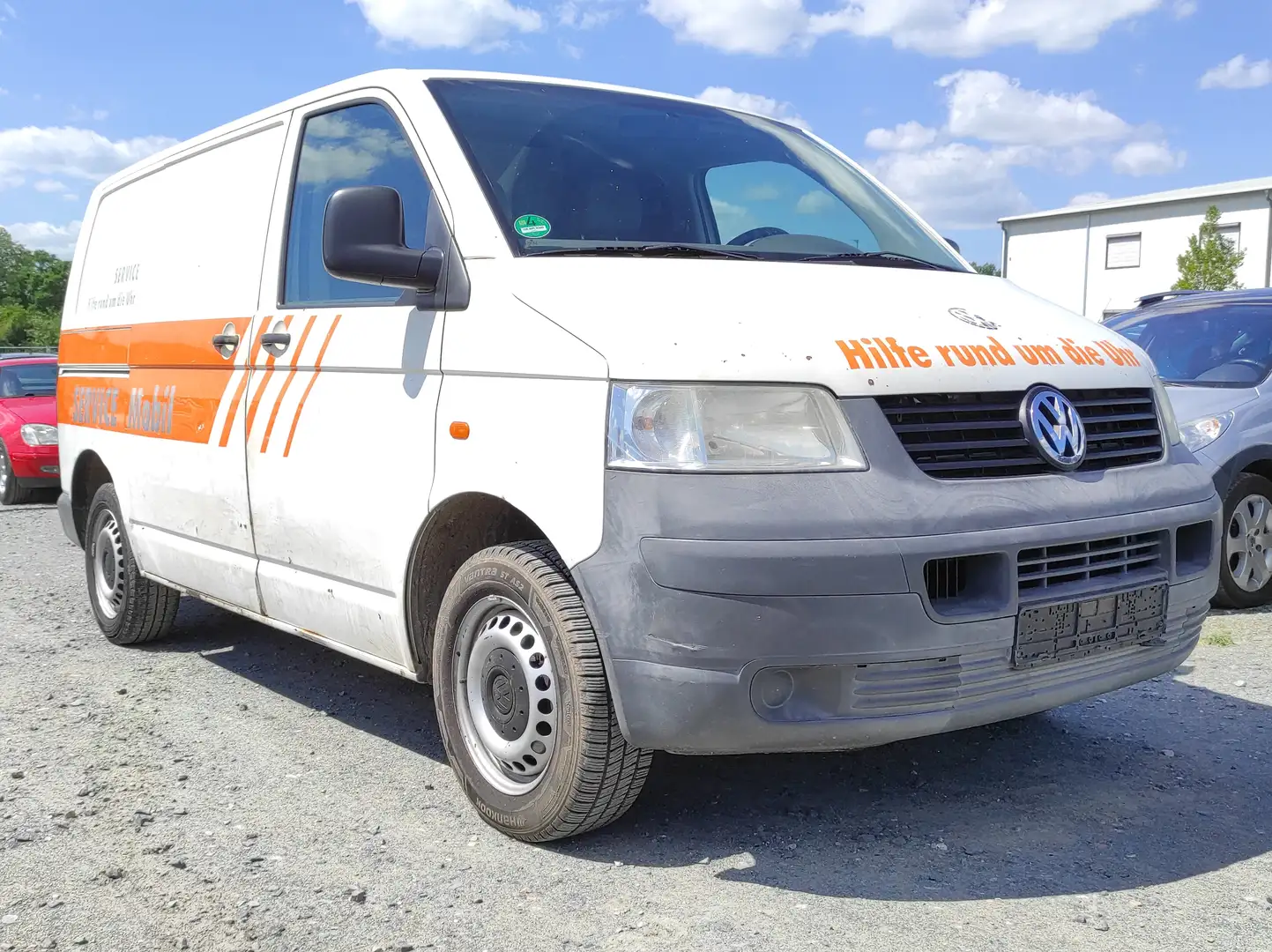 Volkswagen T5 Kombi 1.9 TDI AHK *TÜV 02-26* SERVO ALLWETTER Kasten Weiß - 1