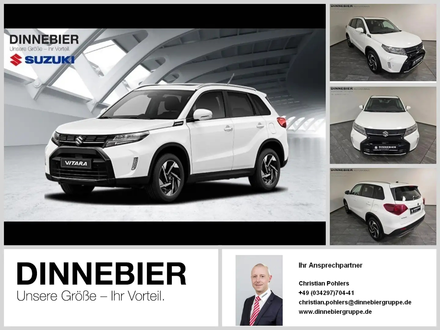 Suzuki Vitara Comfort+ (MT)  *5 Jahre Garantie* Blanc - 1