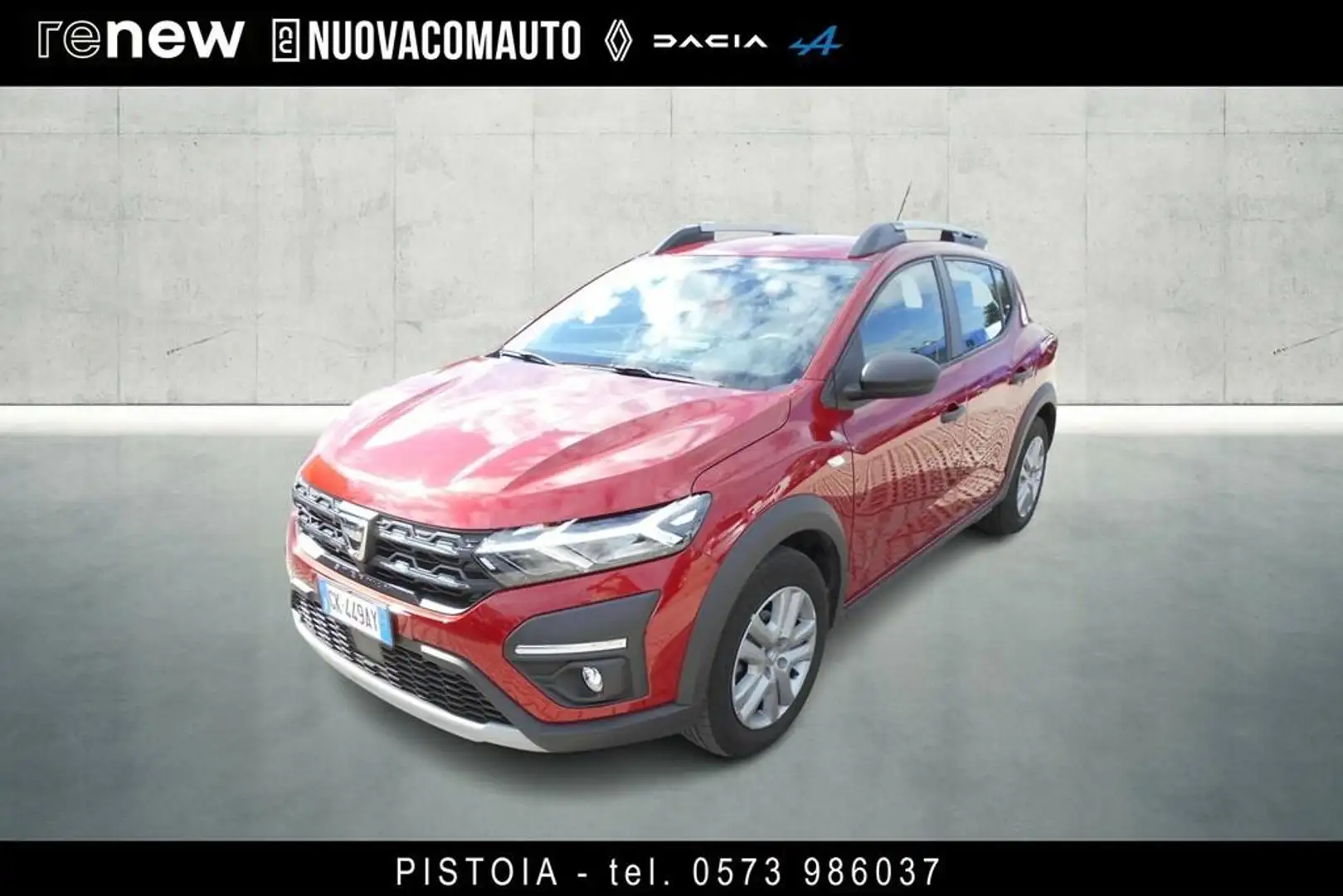 Dacia Sandero Stepway 1.0 tce Essential Eco-g 100cv Rosso - 1