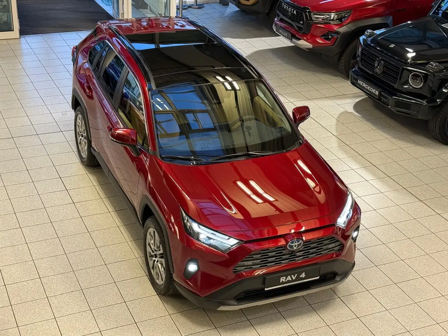 Toyota RAV 4 LOUNGE-4x4-JBL-PANORAMA-360 CAM.-Hybrid Rosso - 1