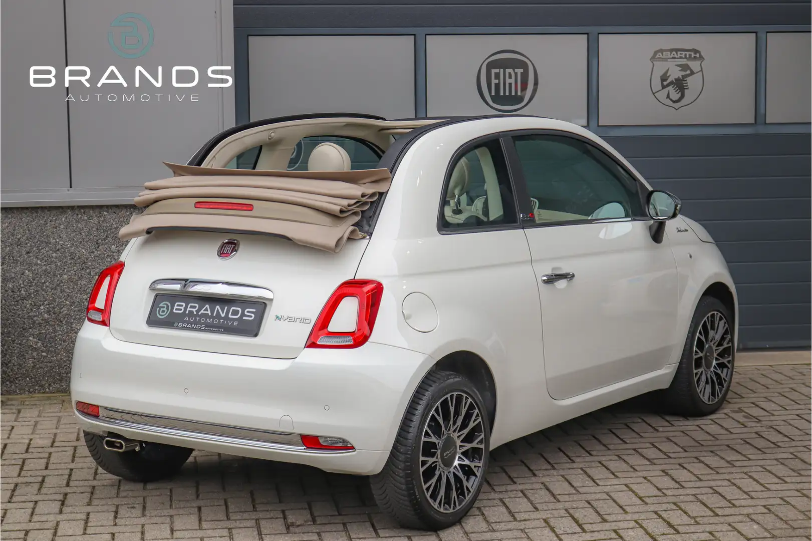 Fiat 500C 1.0 Hybrid Piu Dolcevita Special Edition 1e eig Vo Weiß - 2