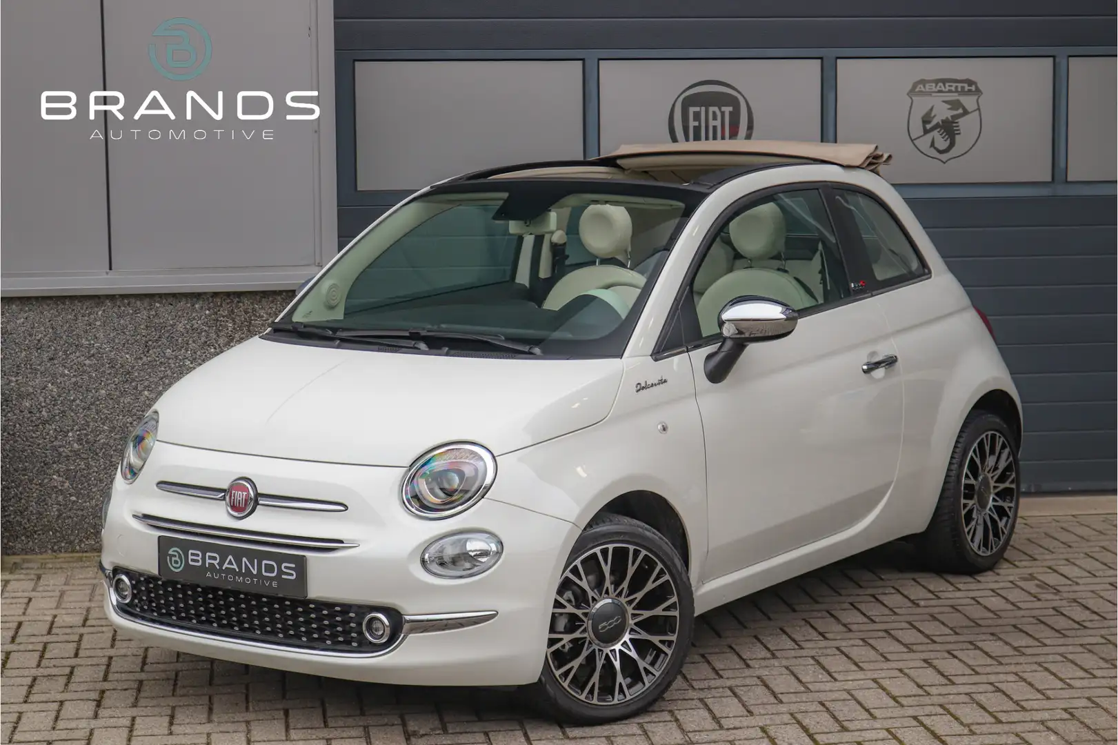 Fiat 500C 1.0 Hybrid Piu Dolcevita Special Edition 1e eig Vo Weiß - 1
