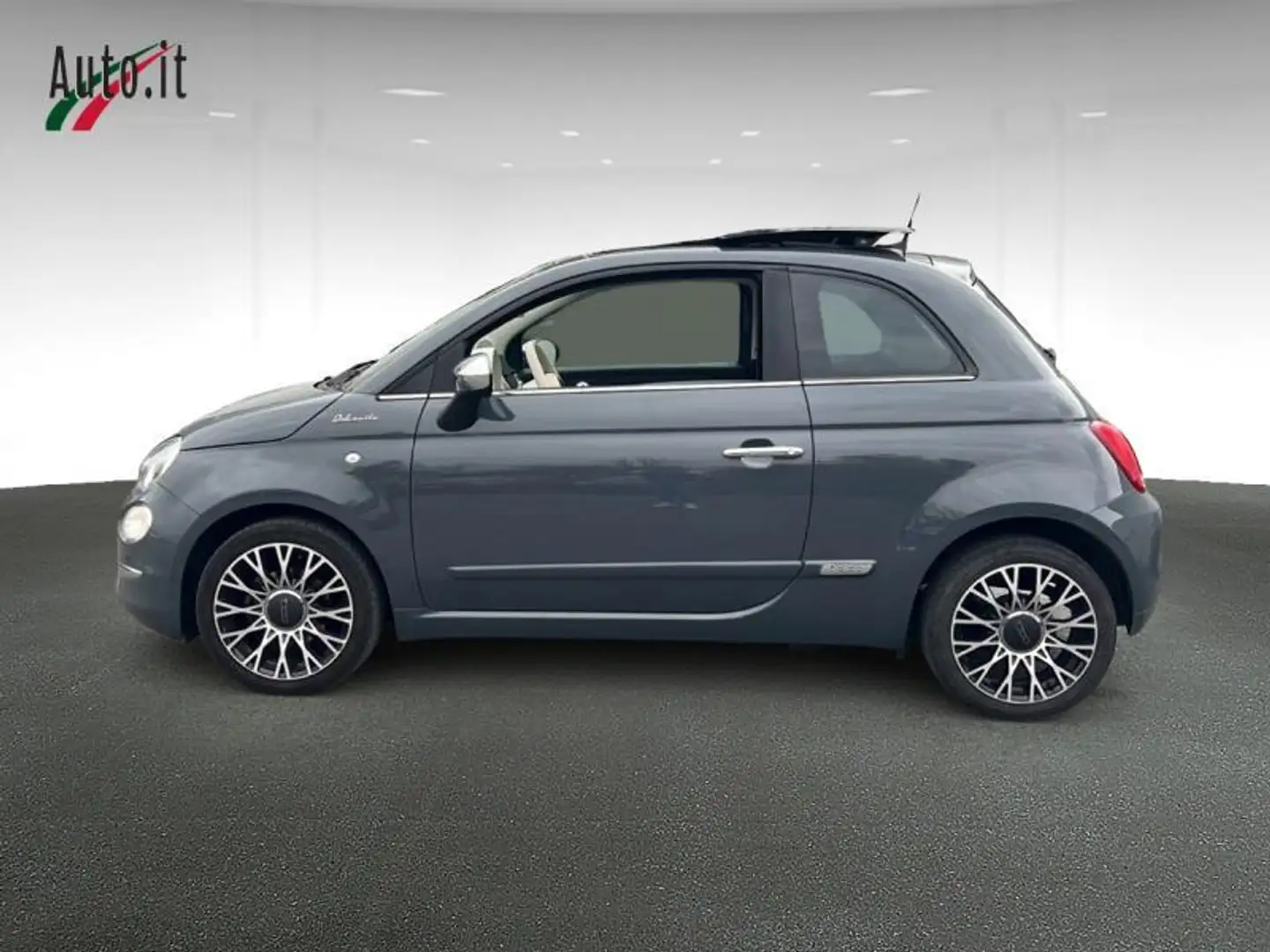 Fiat 500 Dlcévita & Toit ouvrant Gris - 2