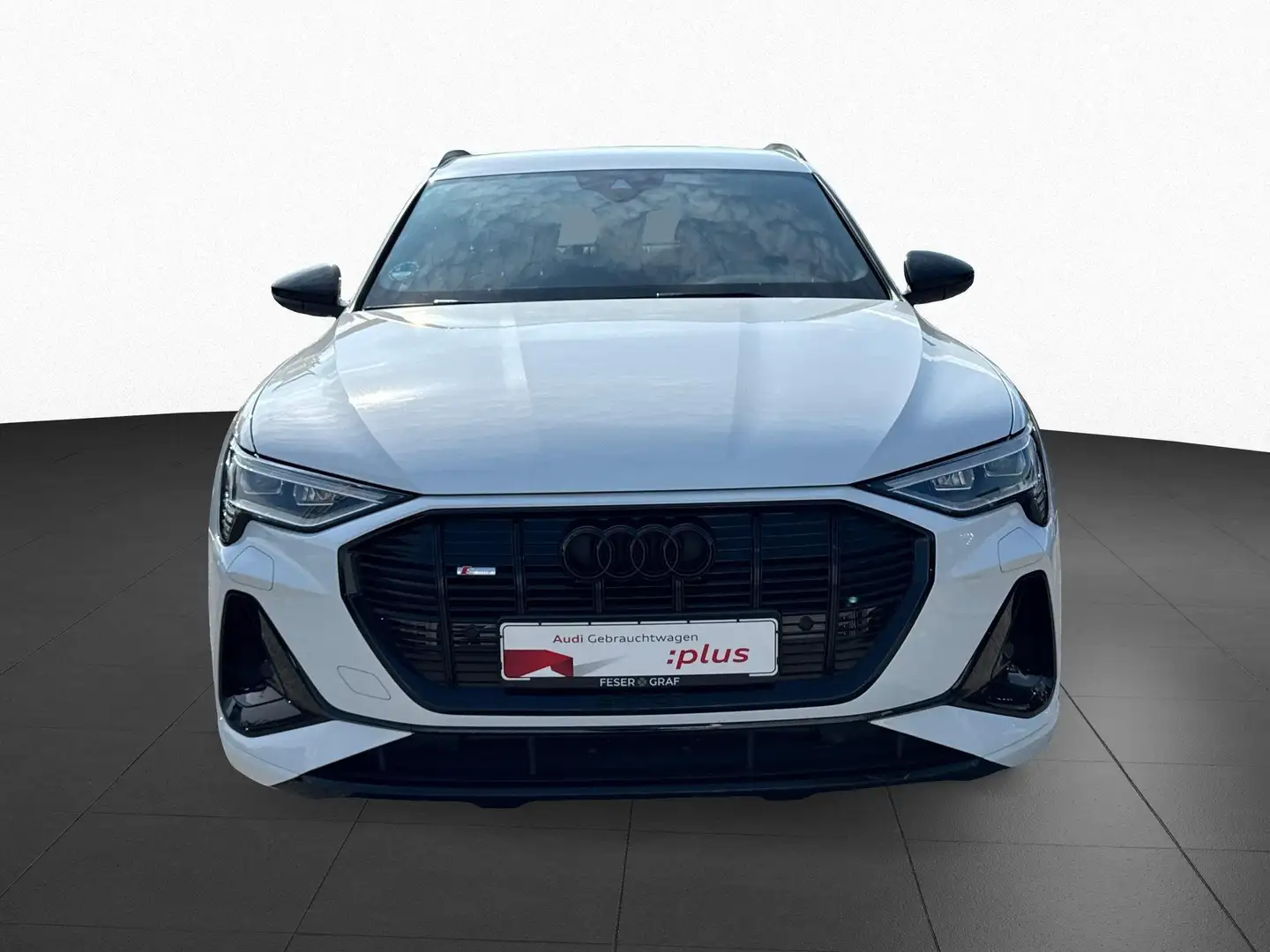 Audi e-tron Sportback S line qu. ACC+B&O+LED+KAMERA Weiß - 2