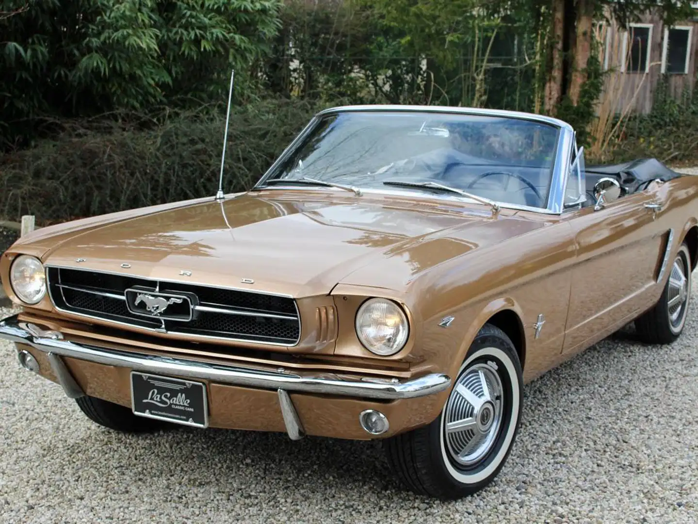 Ford Mustang 1965 289 V8 aut, Convertible Bronce - 1
