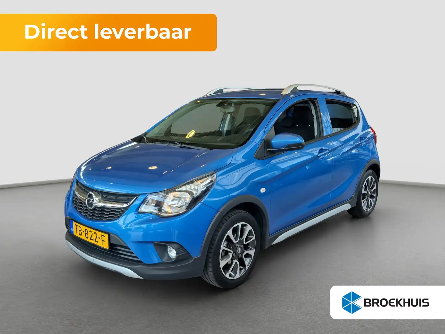 Opel Karl 1.0 Rocks Online Edition | Airco | Apple Carplay/A Blauw - 1