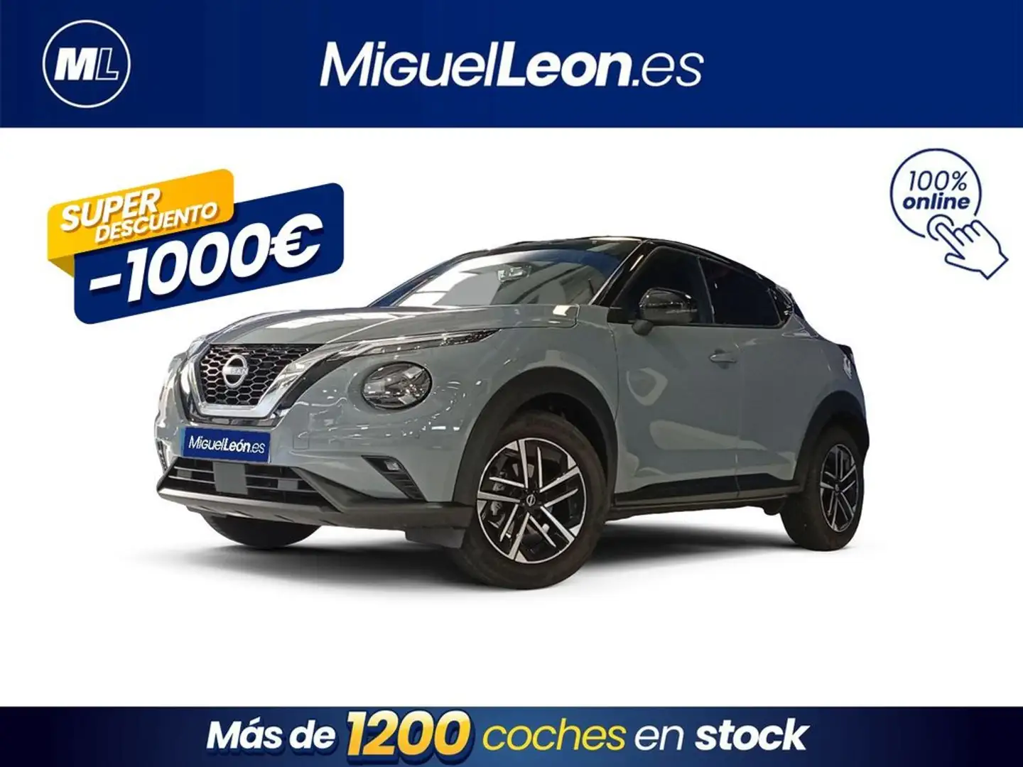 Nissan Juke DIG-T 84 kW (114 CV) 6M/T Tekna Gris - 1