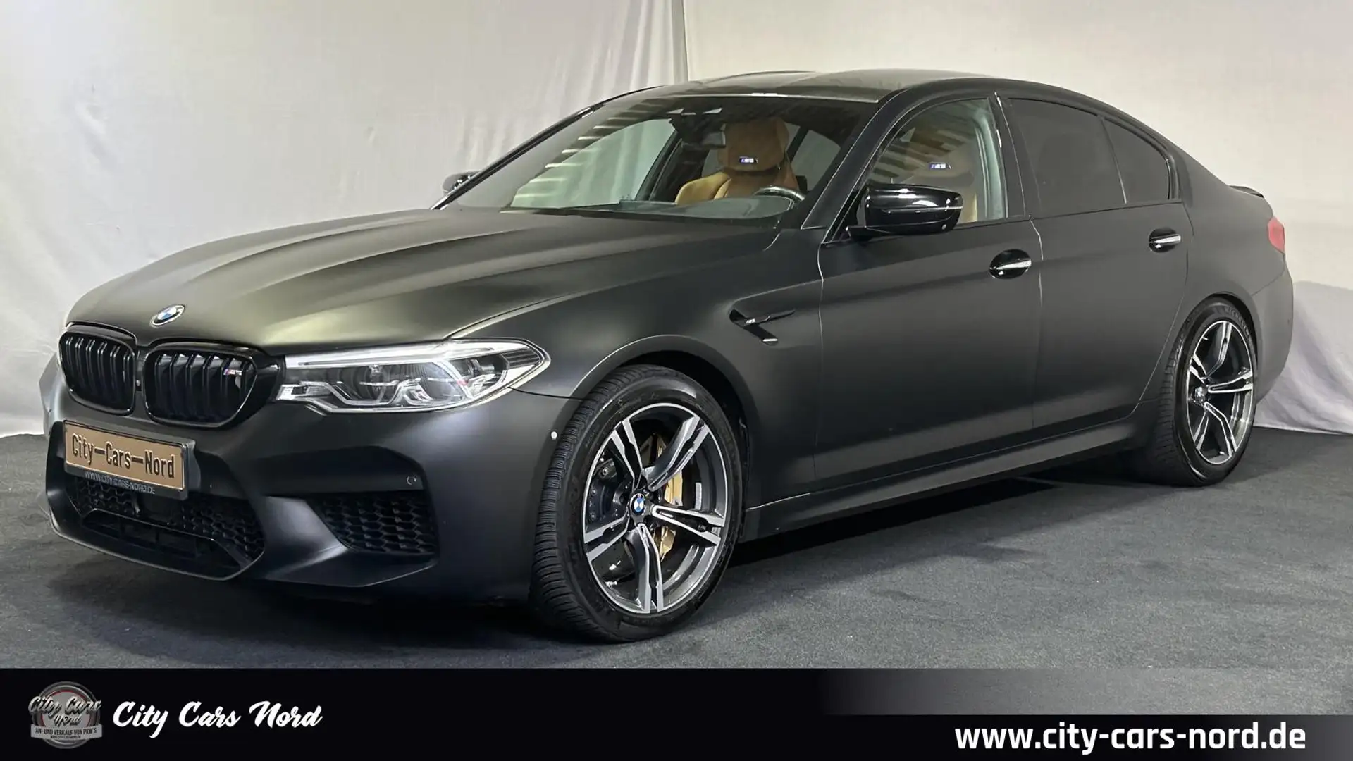BMW M5 X.DRIVE CARBON.KERAMIK-HUD-360°-SOFT-TV Noir - 1