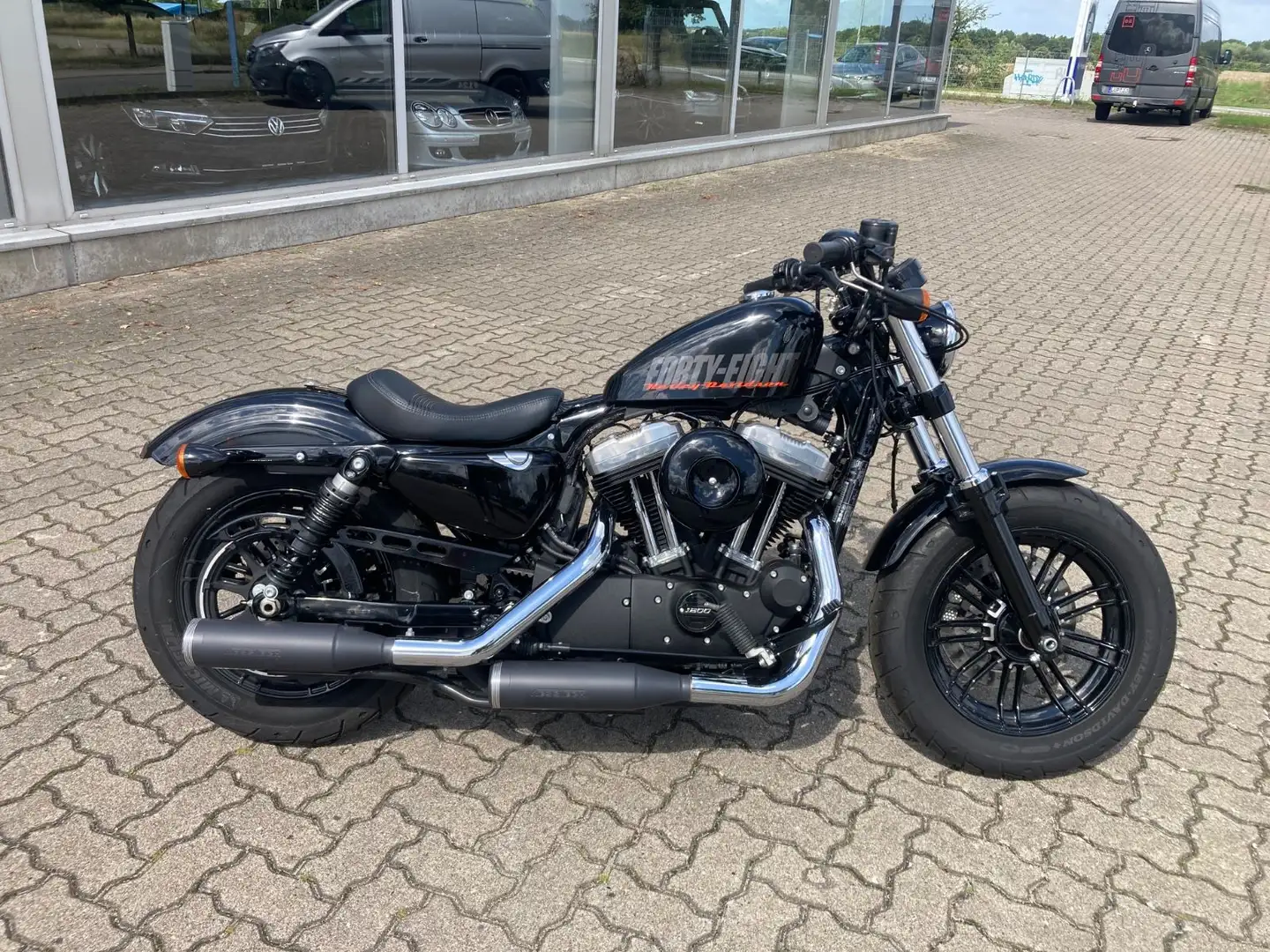 Harley-Davidson Forty Eight 48 ABS/Sportster 1200/1.Hd/Kess Tech Чёрный - 2