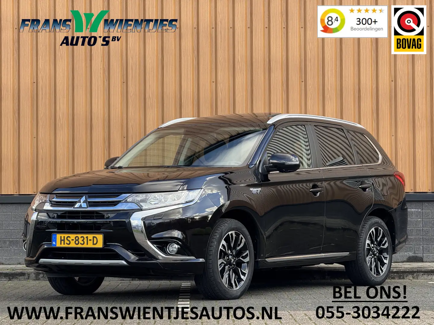 Mitsubishi Outlander 2.0 PHEV instyle+ | 18'' lichtmetaal | 360° Camera Zwart - 1