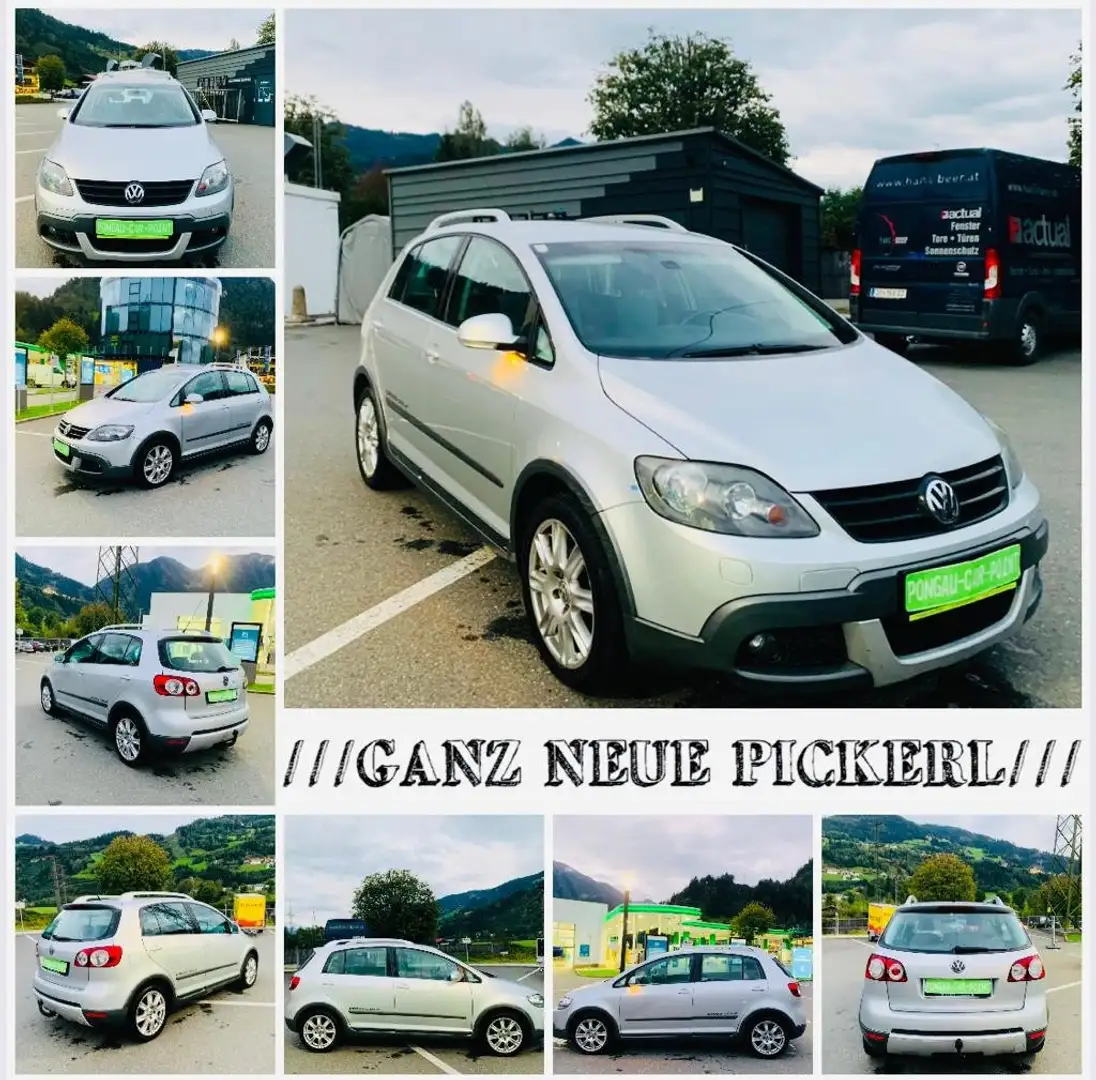 Volkswagen Golf Plus CrossGolf 1,9TDI Pickerl11/2025 Silber - 1